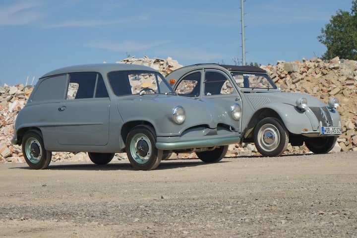 Volkswagen Prototype EA 48 - Citroen 2CV