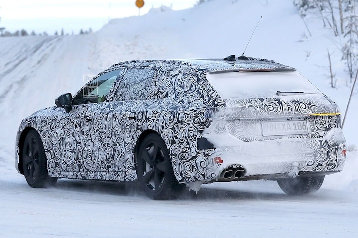 Audi A7 Avant spyshots