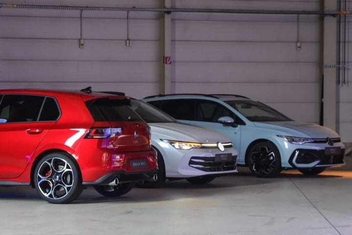Volkswagen Golf facelift gelekt