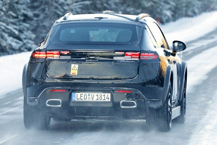 Spyshots Porsche Cayenne EV