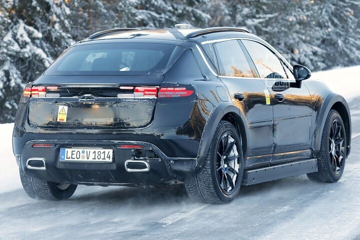 Spyshots Porsche Cayenne EV