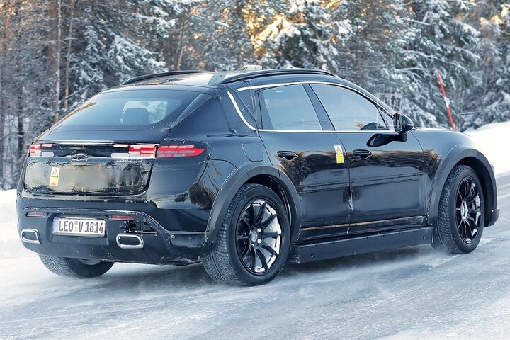 Spyshots Porsche Cayenne EV