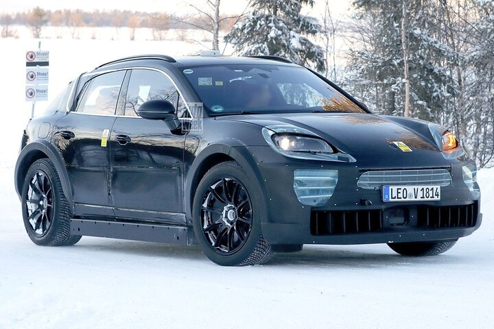 Spyshots Porsche Cayenne EV