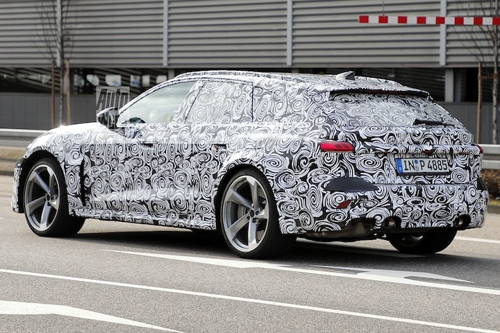 Spyshots Audi RS5 