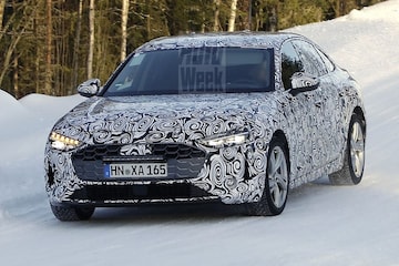 Audi A5 spyshots