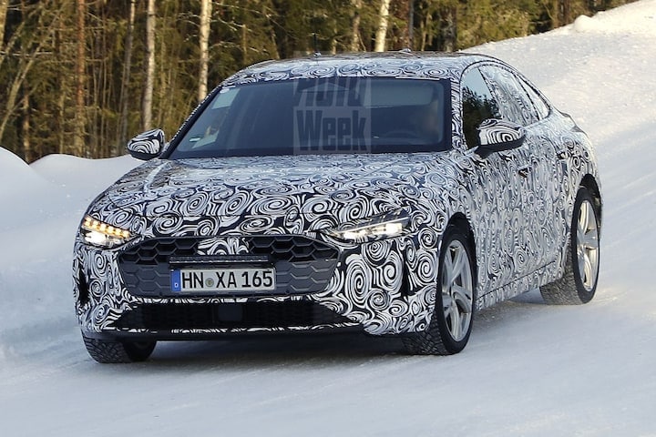 Audi A5 spyshots