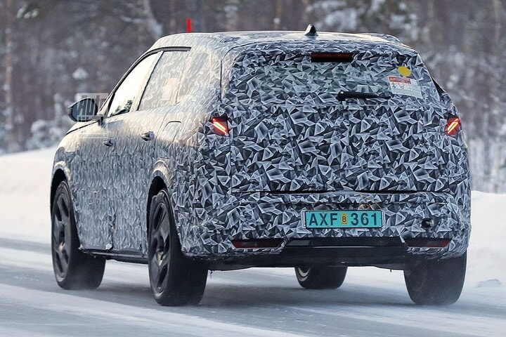 Spyshots Peugeot e-5008