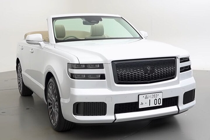 Toyota Crown Crossover Cabriolet en Century SUV Cabriolet