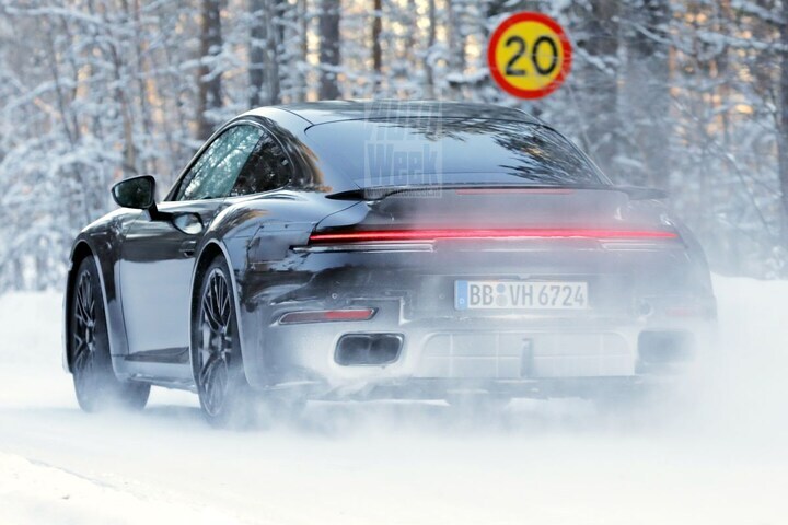 Porsche 911 spyshots