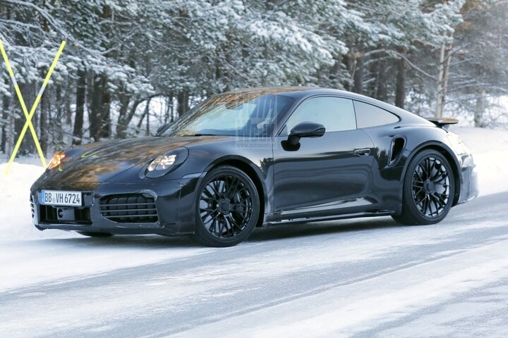 Porsche 911 spyshots