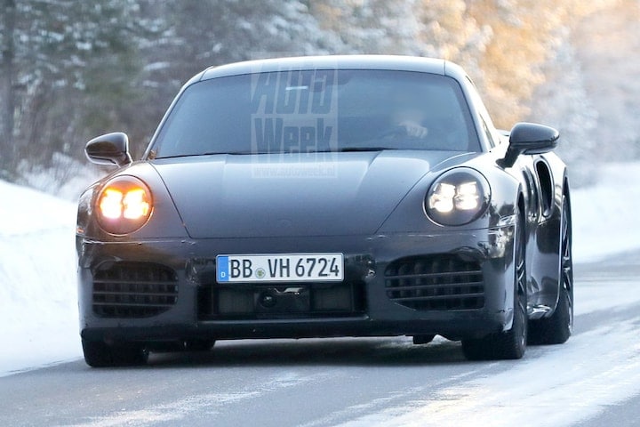 Porsche 911 spyshots