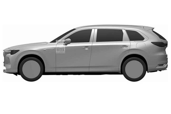 Mazda CX-80 patent