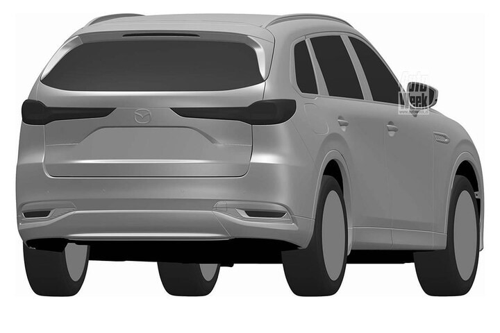 Mazda CX-80 patent
