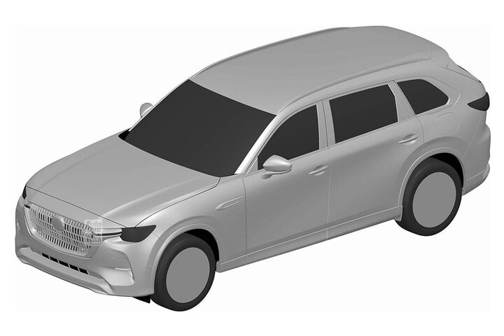 Mazda CX-80 patent