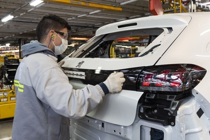 Peugeot 208 fabriek