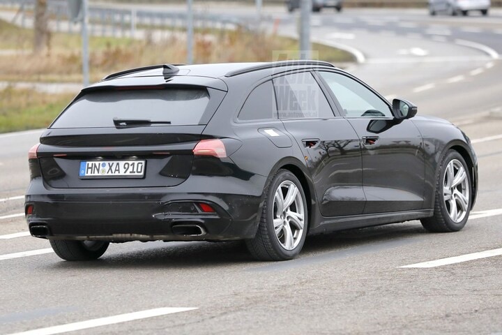 Audi A5 Avant spyshots