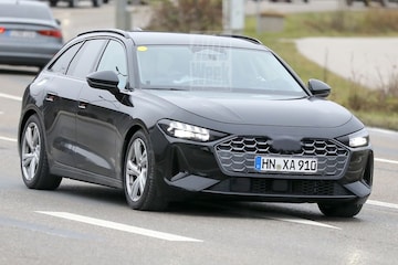 Audi A5 Avant spyshots