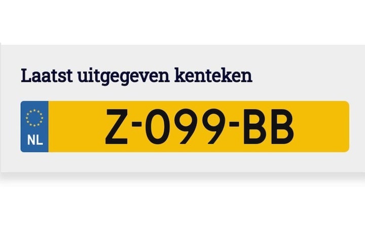Z kenteken