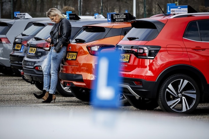 Rijles lesauto (ANP)