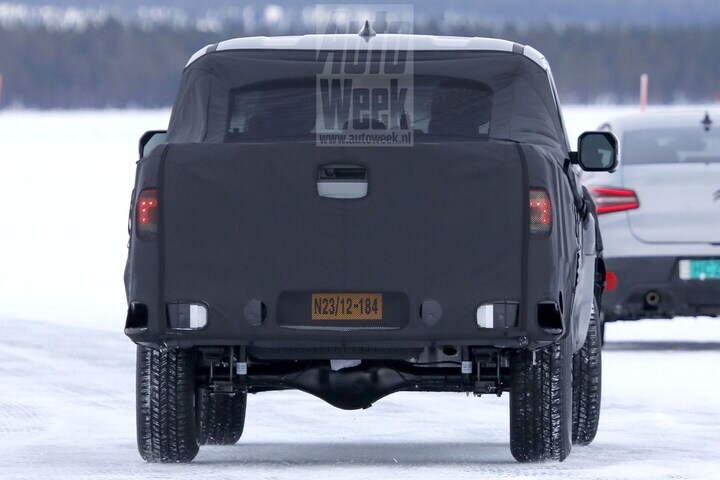 Kia Tasman spyshots