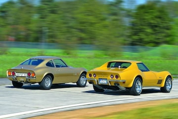 Opel GT en Corvette C3