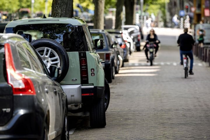 Parkeren Amsterdam (ANP)