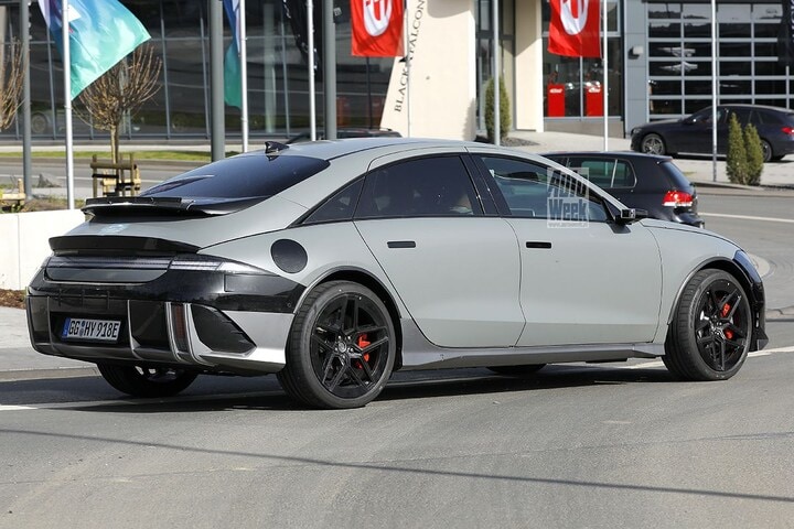 Spyshots Hyundai Ioniq 6 N