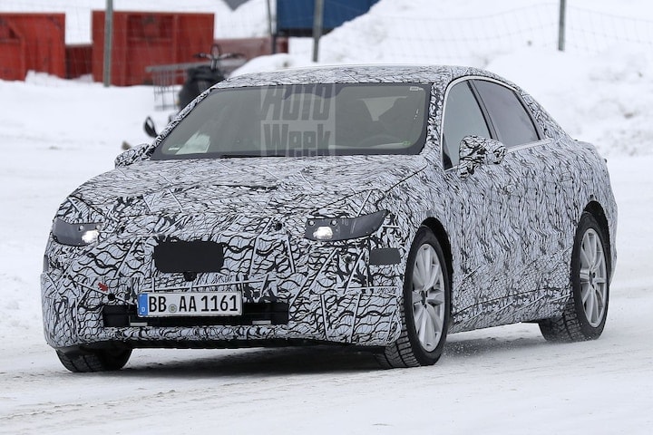 Mercedes-Benz elektrische C-klasse spyshots