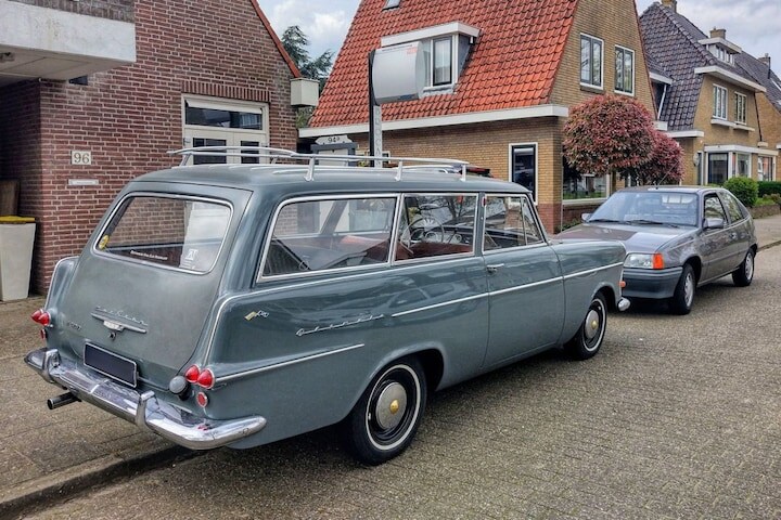Opel Rekord en Opel Kadett