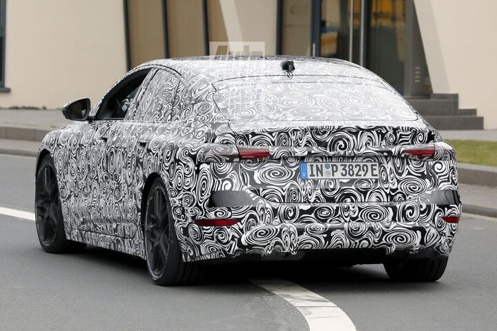 Audi S6 e-tron spyshots