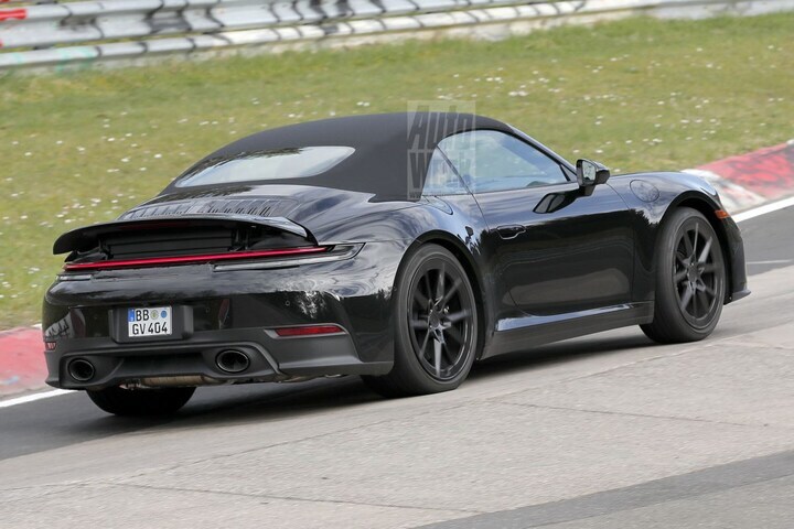 Porsche 911 Spyshots