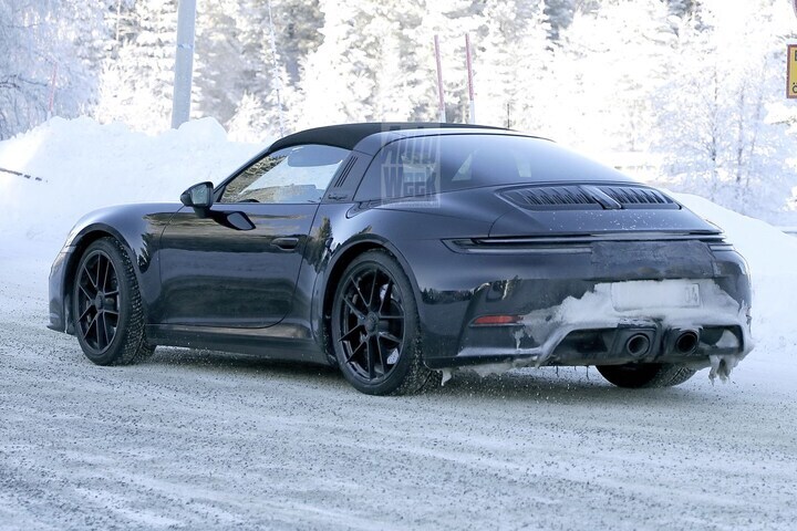 Porsche 911 Spyshots