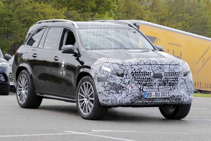 Mercedes-Maybach GLS spyshots