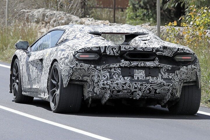 Lamborghini Temerario spyshots