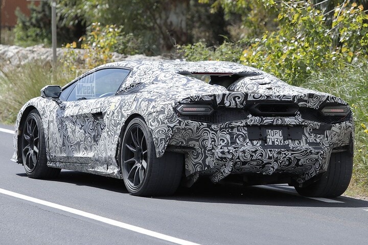 Lamborghini Temerario spyshots