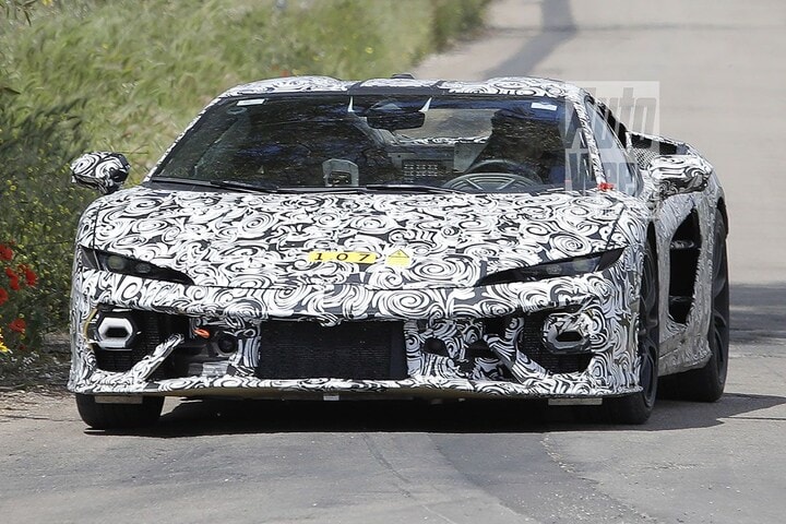 Lamborghini Temerario spyshots