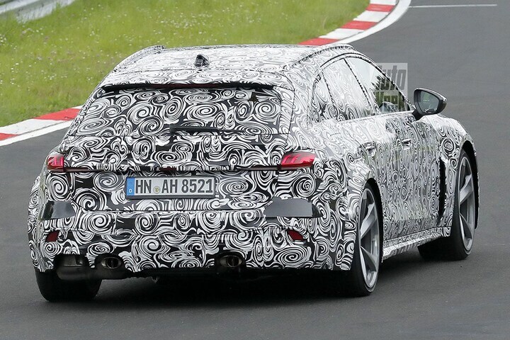 Spyshots Audi RS5 Avant