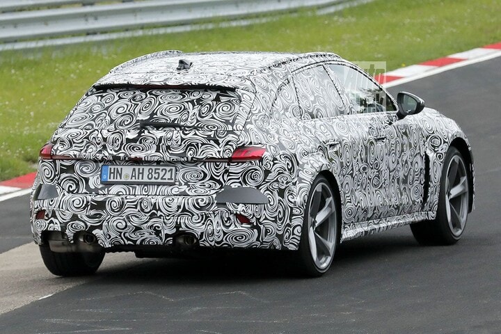 Spyshots Audi RS5 Avant