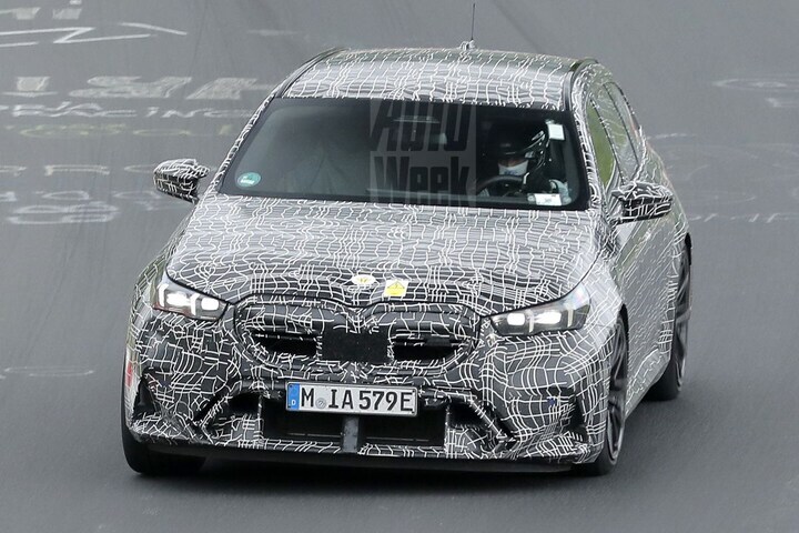 BMW M5 spyshots