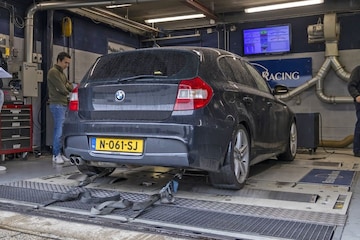 bmw 130i - op de rollenbank