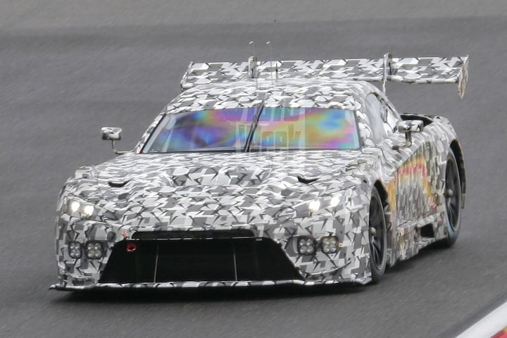 Toyota GR GT3 spyshots