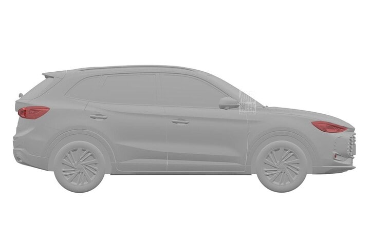 Nieuwe MG ZS (patent)
