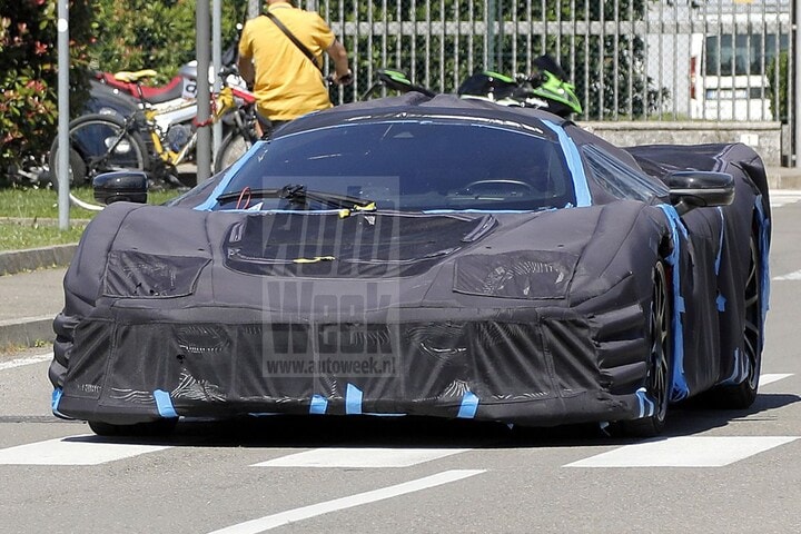 Ferrari 'F250' hypercar spyshots