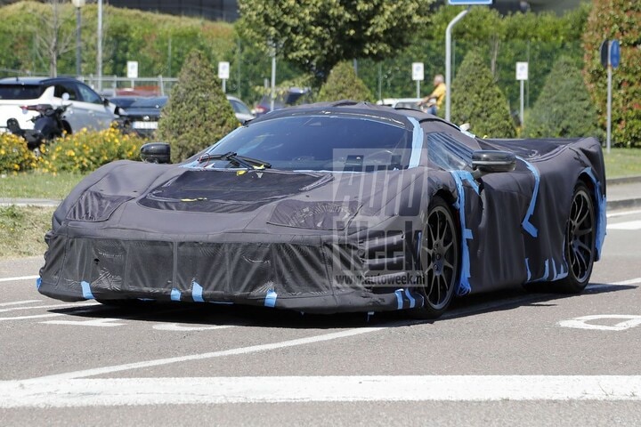 Ferrari 'F250' hypercar spyshots