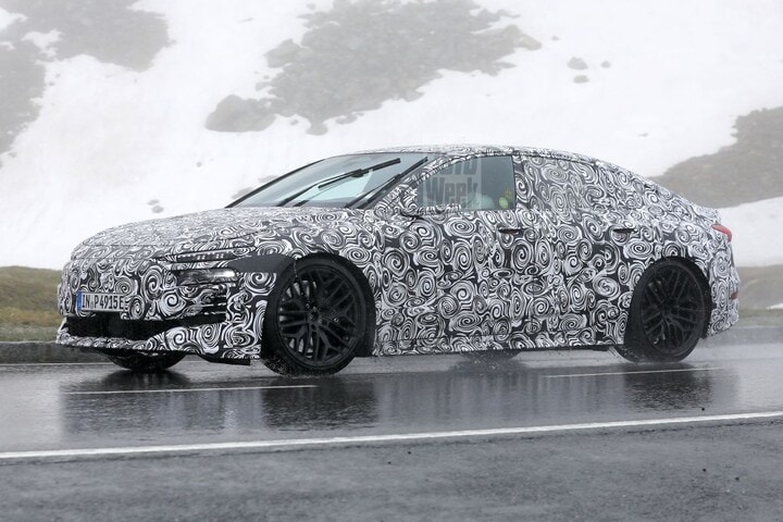 Audi RS6 e-tron spyshots