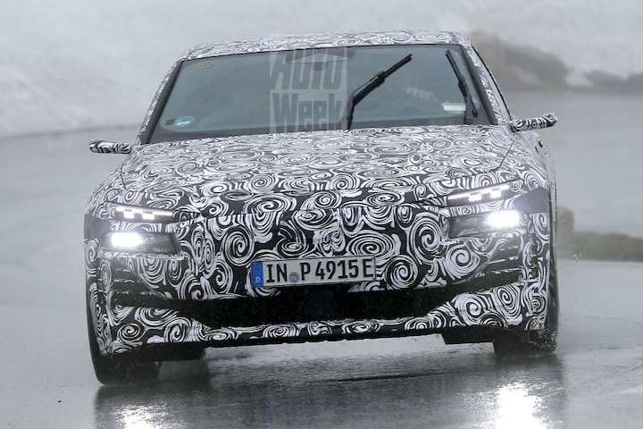 Audi RS6 e-tron spyshots
