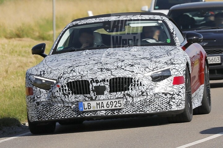 Mercedes-Maybach SL Spyshots
