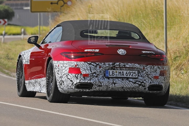Mercedes-Maybach SL Spyshots