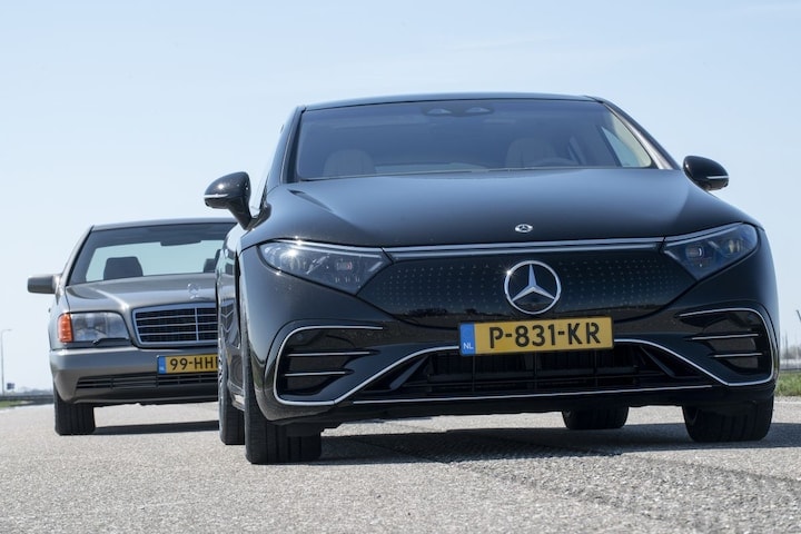Mercedes-Benz 600 SEL vs Mercedes-Benz EQS