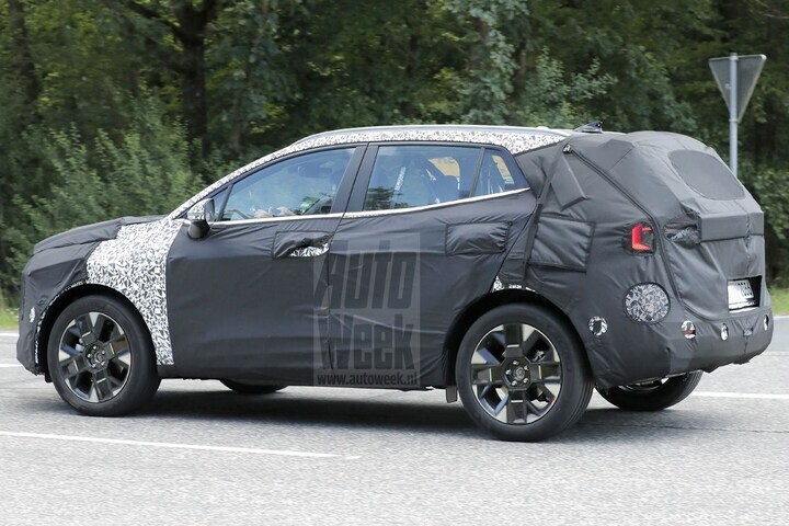 Kia Sportage facelift spyshots